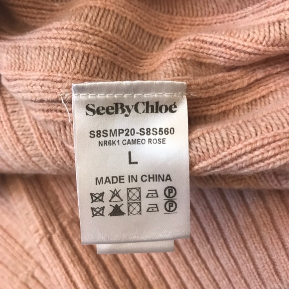 See by Chloe Pullover Cameo rose sweater - Picture 9 of 9